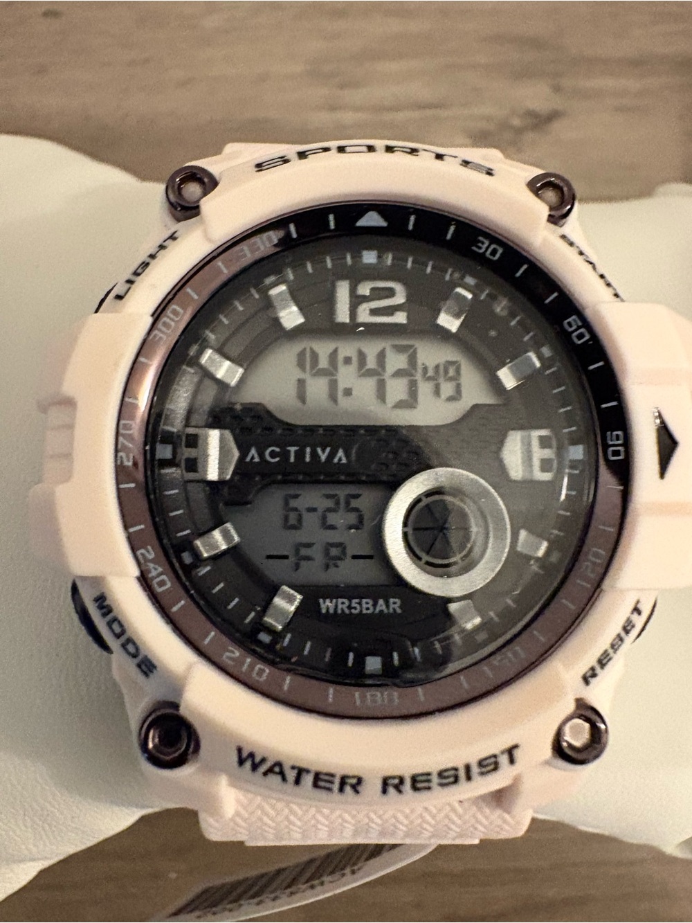 Activa Digital Sport Watch in Light Pink